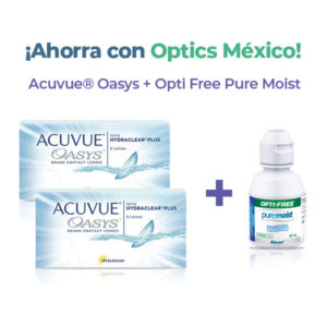 Acuvue® Oasys / 2 cajas + solución